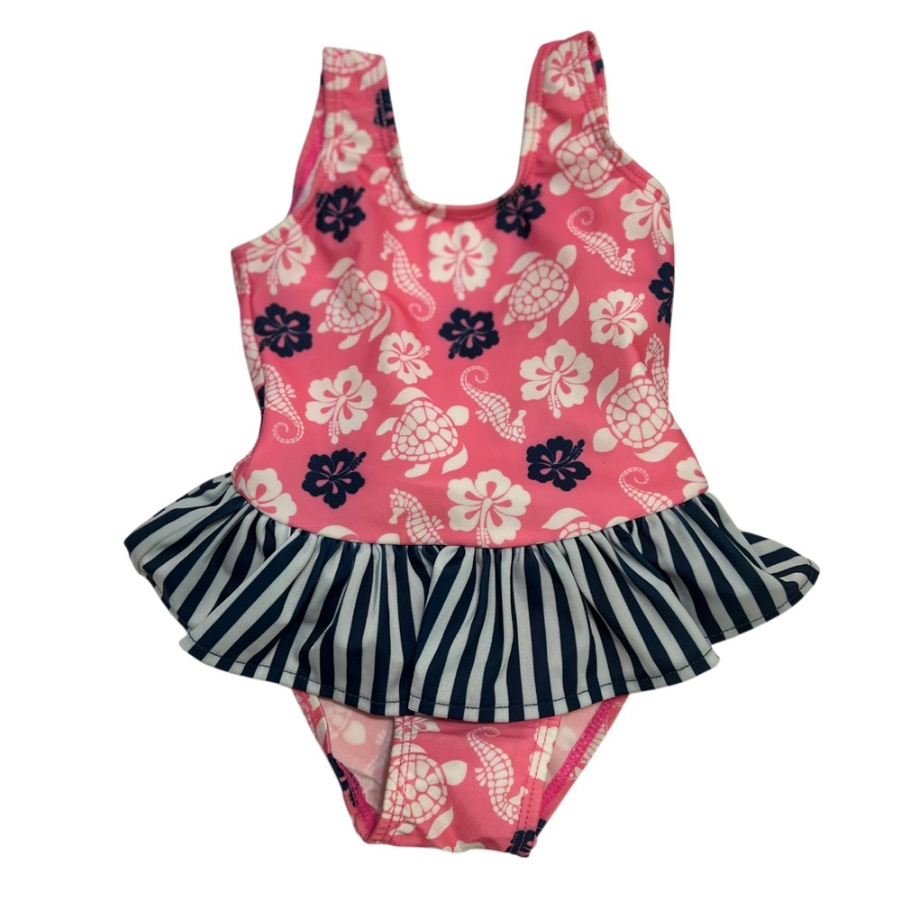 Flap Happy Striped Tutu Summer Bathing Suit